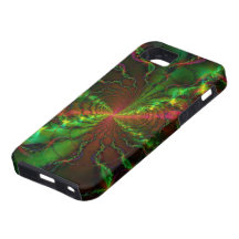 Relámpago electrónico iPhone 5 funda