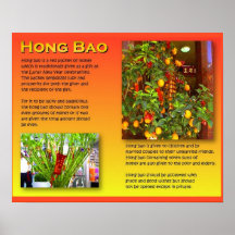 Religión, confucionismo chino Hong Bao Posters