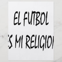 Religión del EL Futbol Es MI Tarjetón