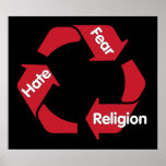 Religión del miedo del odio poster