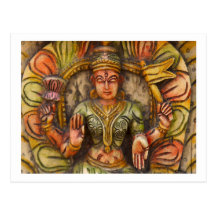 Religión espiritual budista del Buddhism Postal