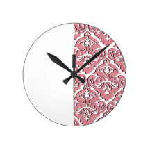 RELOJ A MEDIAS ROSADO DEL DAMASCO