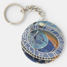 Reloj astronómico, ciudad vieja, Praga Llavero