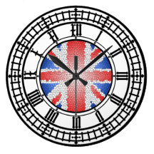 reloj británico de Londres ben grande