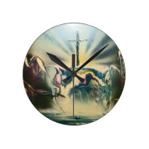 Reloj cruzado de la cascada
