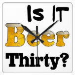 Reloj de la cerveza treinta