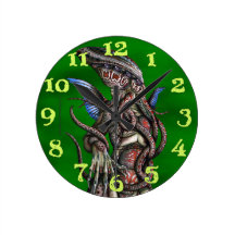 Reloj de pared de Cthulhu