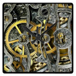 Reloj de pared de los mecanismos