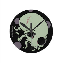Reloj de pared de Octoskull