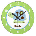 Reloj de pared de Sr. Pond Turtle Custom reloj de pared
