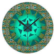 Reloj de pared de Starburst