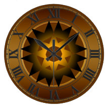 Reloj de pared de Starburst