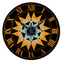 Reloj de pared de Starburst