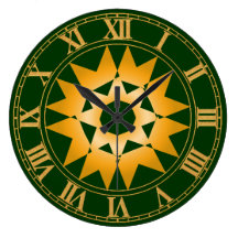 Reloj de pared de Starburst