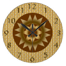Reloj de pared de Starburst