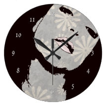 Reloj de pared del chica del encanto