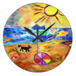 RELOJ DE PARED DEL DISEÑADOR - OCEANVIEW - REGALOS
