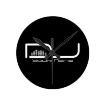 Reloj de pared del equalizador de DJ