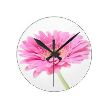Reloj de pared del Gerbera