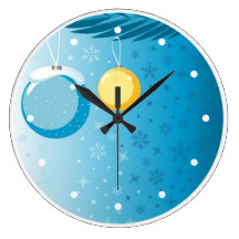 Reloj de pared del navidad relojes