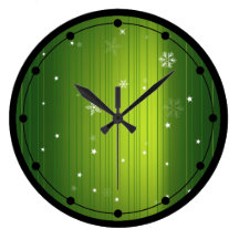 Reloj de pared del navidad relojes