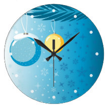 Reloj de pared del navidad relojes