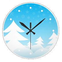 Reloj de pared del navidad relojes