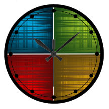 Reloj de pared del navidad relojes de pared