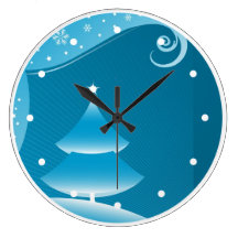 Reloj de pared del navidad relojes de pared