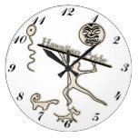 Reloj de pared hawaiano del orgullo