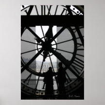 Reloj de París Posters