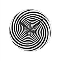 Reloj de tiempo endiablado con espiral de la hipno