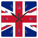 Reloj de Union Jack (con números) Relojes