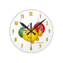 Reloj del goldfish del navidad relojes de pared