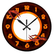 Reloj gótico fantasmagórico por Valxart.com Relojes De Pared