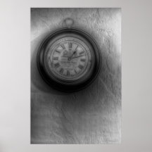 RELOJ INGLÉS VIEJO POSTERS