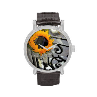 Reloj parisiense del girasol