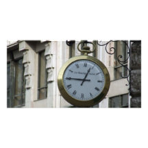 RELOJ PASADO DE MODA R de las Viejo-reloj-con-roma Tarjetas Personales