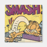Reloj sensacional de Garfield, imán