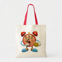 Reloj soñoliento bolsas