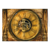Relojero - trabajos del reloj felicitación