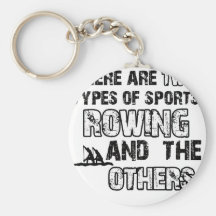 Remar los diseños para los amantes del deporte llavero personalizado
