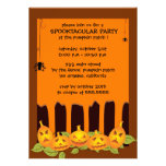 Remiendo de la calabaza - invitaciones del fiesta  invitaciones personales 