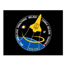 Remiendo de la misión del STS 120 Postales