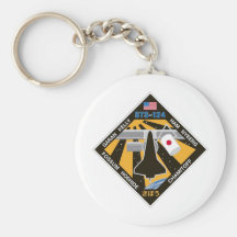 Remiendo de la misión del STS 124 Llaveros Personalizados
