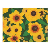Remiendo de los girasoles amarillos que pintan en 
