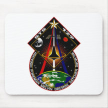 Remiendo del vuelo del STS 129 Alfombrillas De Ratones