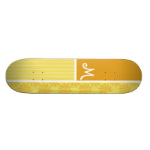 Remolino amarillo-naranja patines 