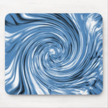 Remolino azul Mousepad Alfombrilla De Ratón
