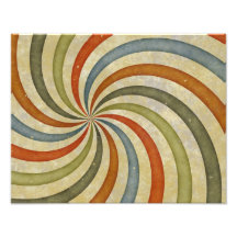 Remolino colorido del art déco de la diversión arte fotografico